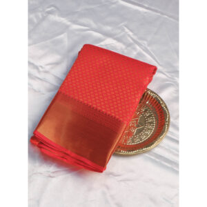 Red Kanchipuram Saree