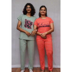 Night Dress T-shirt And Pant