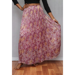 Flared Pink Skirt