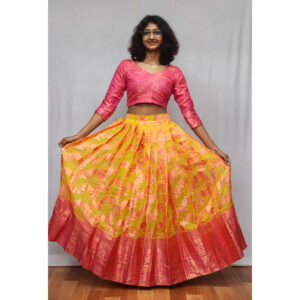 Skirt Blouse Set Pattupavada