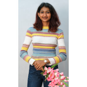 Colorblock Stripes Ribbed Top