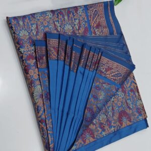 Royal Blue Mysore Silk Saree