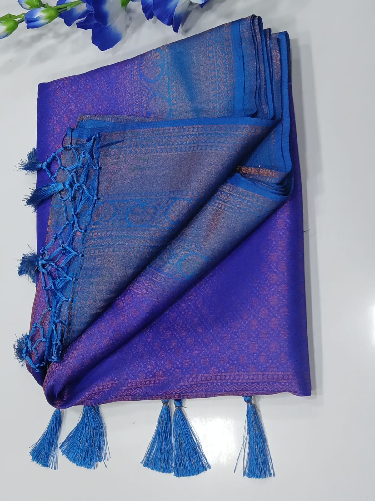 Soft Silk Saree - Image 2