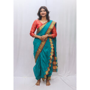 Peacock Green Shahi Mastani Saree