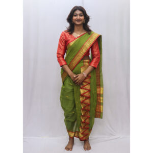 Mehndi Green Shahi Mastani Saree